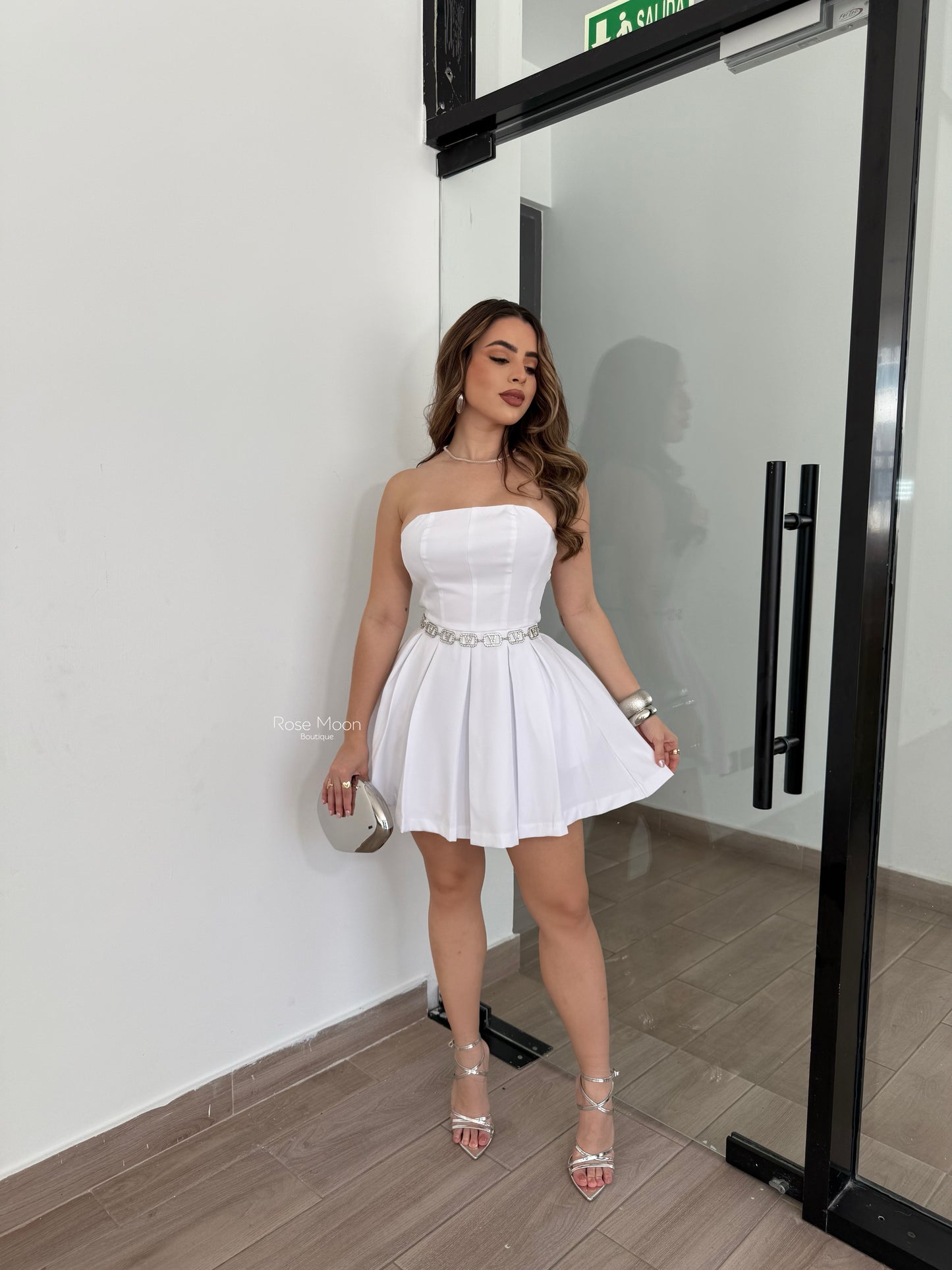 Bustier White Dress