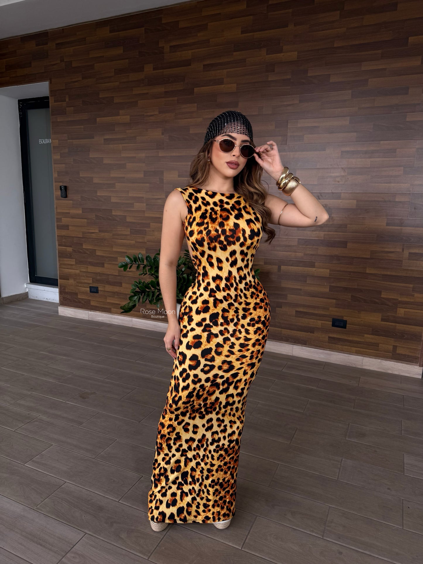 Angela Maxi Dress Print