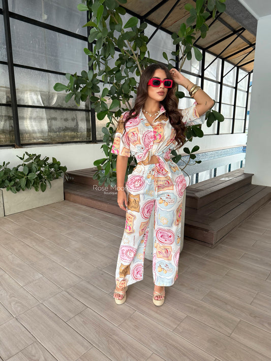 pants set estampas
