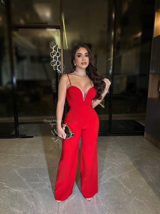 Red Jumpsuit sweetheart