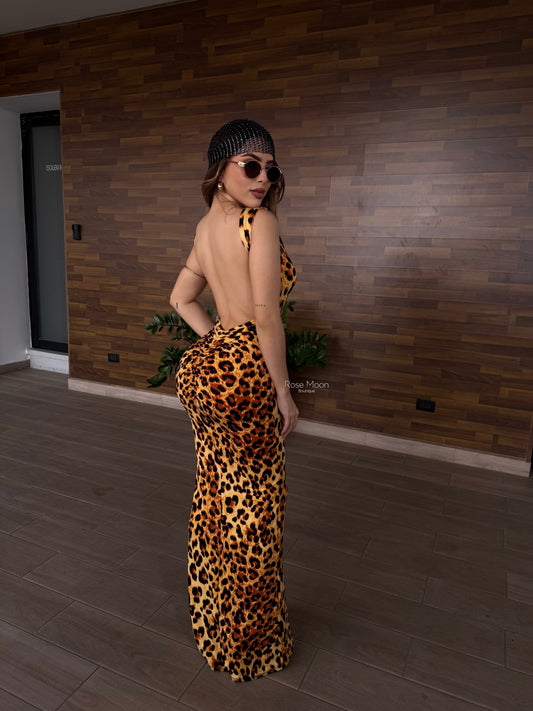 Angela Maxi Dress Print